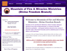Tablet Screenshot of mfmdivinefreedom.org